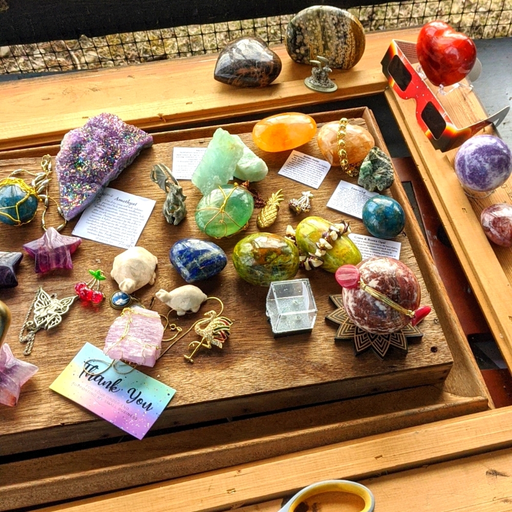 Galaxy Show ✨⭐ Fairygodmother Jewelry & Crystals BIG GEM SHOW 💎
